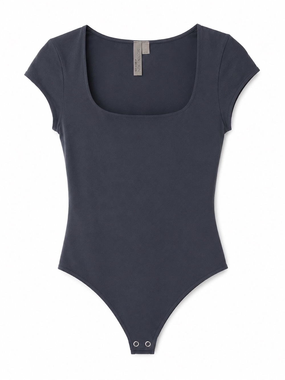 Second Skin by RD Style Dark Blue Grey Bodysuit - Size M
